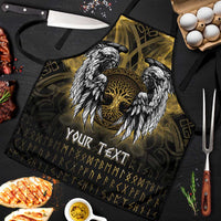 Personalized Cornwall Celtic Chough Apron With Tree Of Life - Wonder Print Shop