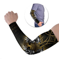 Personalized Cornwall Celtic Chough Arm Sleeves With Tree Of Life - Wonder Print Shop