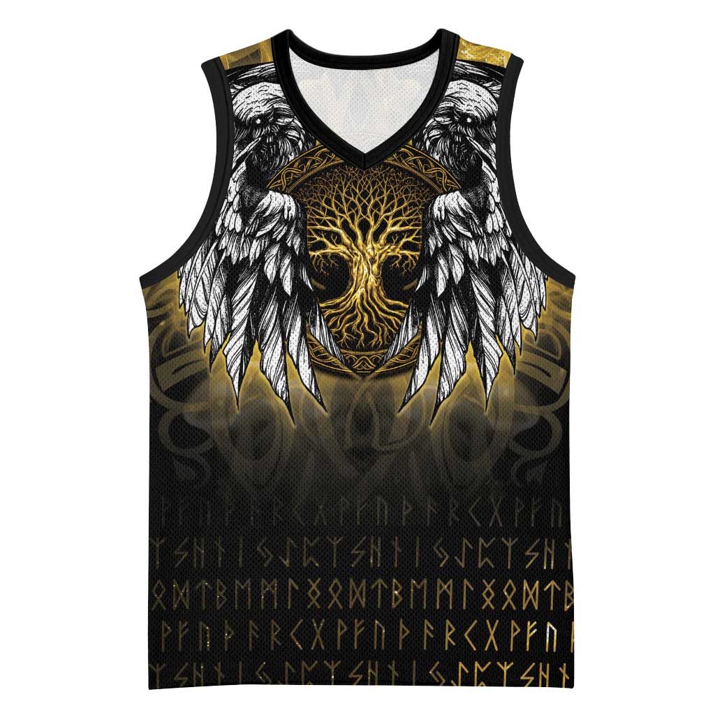 Personalized Cornwall Celtic Chough Basketball Jersey With Tree Of Life - Wonder Print Shop