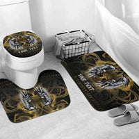 Personalized Cornwall Celtic Chough Bathroom Set With Tree Of Life - Wonder Print Shop