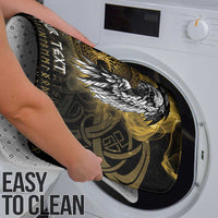 Personalized Cornwall Celtic Chough Bathroom Set With Tree Of Life - Wonder Print Shop