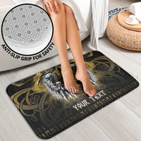 Personalized Cornwall Celtic Chough Bathroom Set With Tree Of Life - Wonder Print Shop