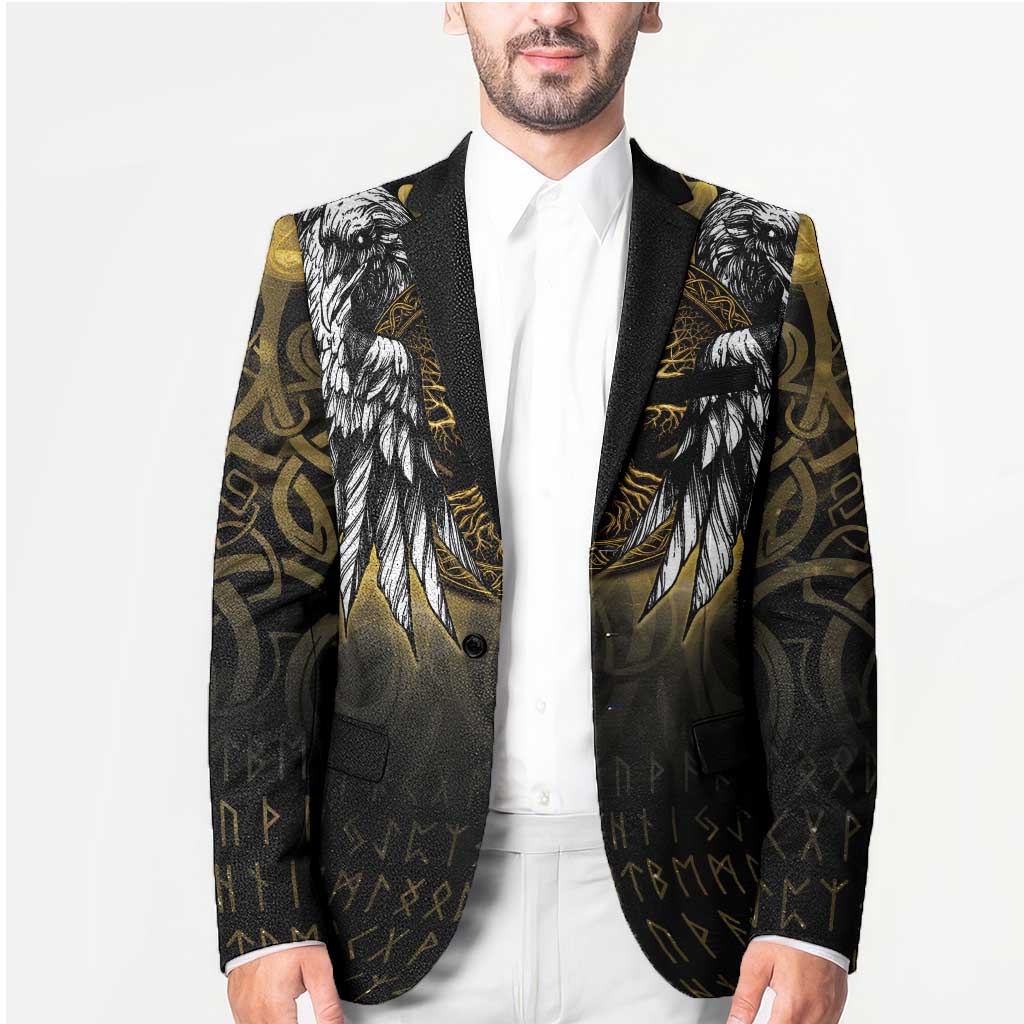 Personalized Cornwall Celtic Chough Blazer With Tree Of Life - Wonder Print Shop