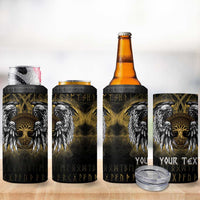 Personalized Cornwall Celtic Chough 4 in 1 Can Cooler Tumbler With Tree Of Life - Wonder Print Shop