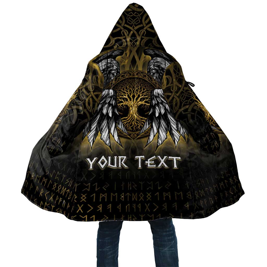 Personalized Cornwall Celtic Chough Cloak With Tree Of Life - Wonder Print Shop