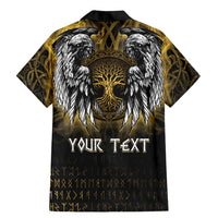 Personalized Cornwall Celtic Chough Family Matching Mermaid Dress and Hawaiian Shirt With Tree Of Life - Wonder Print Shop