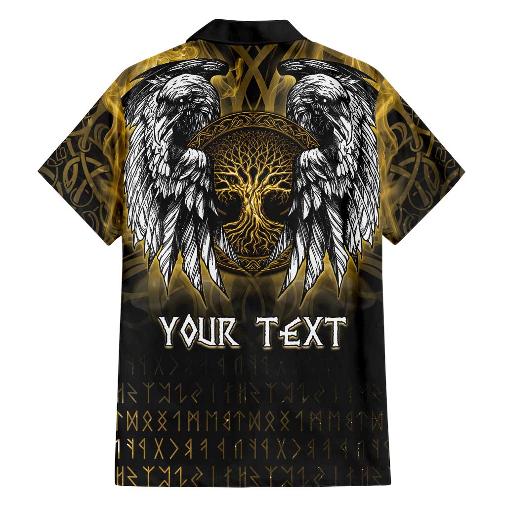 Personalized Cornwall Celtic Chough Family Matching Short Sleeve Bodycon Dress and Hawaiian Shirt With Tree Of Life - Wonder Print Shop