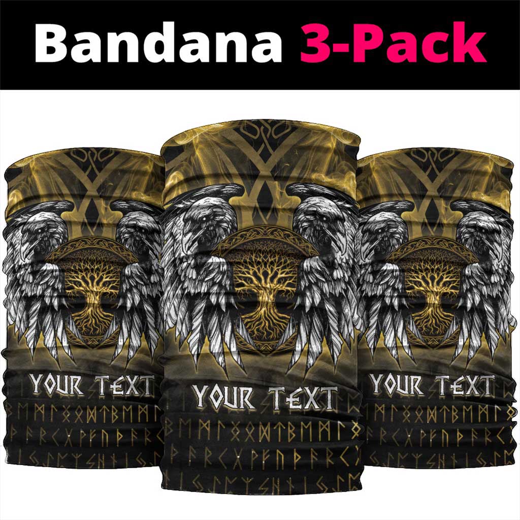 Personalized Cornwall Celtic Chough Neck Gaiter With Tree Of Life - Wonder Print Shop