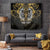 Personalized Cornwall Celtic Chough Tapestry With Tree Of Life - Wonder Print Shop