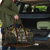 Personalized Cornwall Celtic Chough Travel Bag With Tree Of Life - Wonder Print Shop