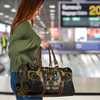 Personalized Cornwall Celtic Chough Travel Bag With Tree Of Life - Wonder Print Shop