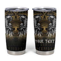 Personalized Cornwall Celtic Chough Tumbler Cup With Tree Of Life - Wonder Print Shop