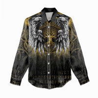 Personalized Cornwall Celtic Chough Women Casual Shirt With Tree Of Life - Wonder Print Shop