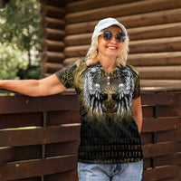 Personalized Cornwall Celtic Chough Women Polo Shirt With Tree Of Life - Wonder Print Shop