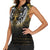 Personalized Cornwall Celtic Chough Women Sleeveless Polo Shirt With Tree Of Life - Wonder Print Shop