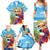 Belize Navidad Christmas Family Matching Summer Maxi Dress and Hawaiian Shirt Funny Santa Toucan - Wonder Print Shop