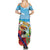Belize Navidad Christmas Family Matching Summer Maxi Dress and Hawaiian Shirt Funny Santa Toucan - Wonder Print Shop