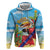 Belize Navidad Christmas Hoodie Funny Santa Toucan - Wonder Print Shop