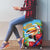Belize Navidad Christmas Luggage Cover Funny Santa Toucan - Wonder Print Shop