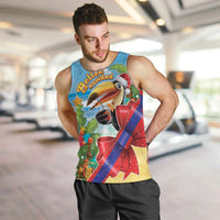 Belize Navidad Christmas Men Tank Top Funny Santa Toucan - Wonder Print Shop
