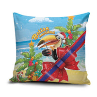 Belize Navidad Christmas Pillow Cover Funny Santa Toucan - Wonder Print Shop