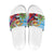 Belize Navidad Christmas Slide Sandals Funny Santa Toucan - Wonder Print Shop