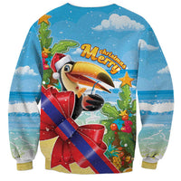 Belize Navidad Christmas Sweatshirt Funny Santa Toucan - Wonder Print Shop