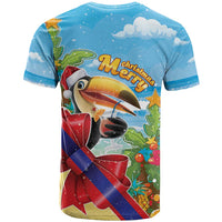 Belize Navidad Christmas T Shirt Funny Santa Toucan - Wonder Print Shop