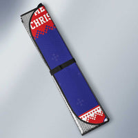 Belize Christmas Auto Sun Shade Coat Of Arms Merry Xmas - Wonder Print Shop