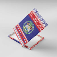 Belize Christmas Canvas Wall Art Coat Of Arms Merry Xmas - Wonder Print Shop