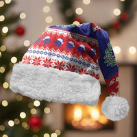Belize Christmas Santa Hat Coat Of Arms Merry Xmas - Wonder Print Shop