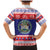 Belize Christmas Family Matching Mermaid Dress and Hawaiian Shirt Coat Of Arms Merry Xmas - Wonder Print Shop