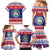 Belize Christmas Family Matching Mermaid Dress and Hawaiian Shirt Coat Of Arms Merry Xmas - Wonder Print Shop