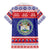 Belize Christmas Family Matching Mermaid Dress and Hawaiian Shirt Coat Of Arms Merry Xmas - Wonder Print Shop