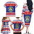 Belize Christmas Family Matching Off The Shoulder Long Sleeve Dress and Hawaiian Shirt Coat Of Arms Merry Xmas - Wonder Print Shop