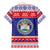 Belize Christmas Family Matching Off The Shoulder Long Sleeve Dress and Hawaiian Shirt Coat Of Arms Merry Xmas - Wonder Print Shop