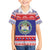 Belize Christmas Family Matching Off The Shoulder Long Sleeve Dress and Hawaiian Shirt Coat Of Arms Merry Xmas - Wonder Print Shop