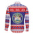 Belize Christmas Family Matching Off Shoulder Maxi Dress and Hawaiian Shirt Coat Of Arms Merry Xmas - Wonder Print Shop