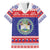Belize Christmas Family Matching Off Shoulder Short Dress and Hawaiian Shirt Coat Of Arms Merry Xmas - Wonder Print Shop