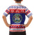 Belize Christmas Family Matching Short Sleeve Bodycon Dress and Hawaiian Shirt Coat Of Arms Merry Xmas - Wonder Print Shop