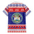 Belize Christmas Family Matching Short Sleeve Bodycon Dress and Hawaiian Shirt Coat Of Arms Merry Xmas - Wonder Print Shop