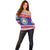 Belize Christmas Off Shoulder Sweater Coat Of Arms Merry Xmas - Wonder Print Shop