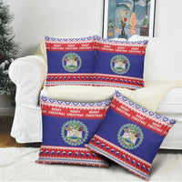 Belize Christmas Pillow Cover Coat Of Arms Merry Xmas - Wonder Print Shop