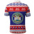 Belize Christmas Polo Shirt Coat Of Arms Merry Xmas - Wonder Print Shop
