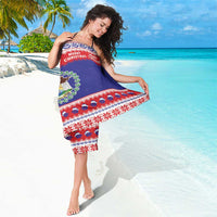 Belize Christmas Sarong Coat Of Arms Merry Xmas - Wonder Print Shop