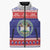 Belize Christmas Sleeveless Puffer Jacket Coat Of Arms Merry Xmas - Wonder Print Shop