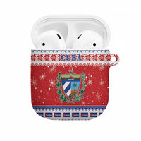 Cuba Christmas AirPods Case Coat Of Arms Xmas Vibe - Wonder Print Shop