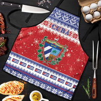 Cuba Christmas Apron Coat Of Arms Xmas Vibe - Wonder Print Shop