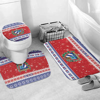Cuba Christmas Bathroom Set Coat Of Arms Xmas Vibe - Wonder Print Shop