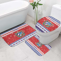 Cuba Christmas Bathroom Set Coat Of Arms Xmas Vibe - Wonder Print Shop
